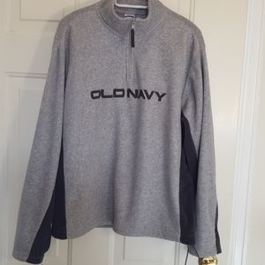 Old Navy Fleece pullover zip top